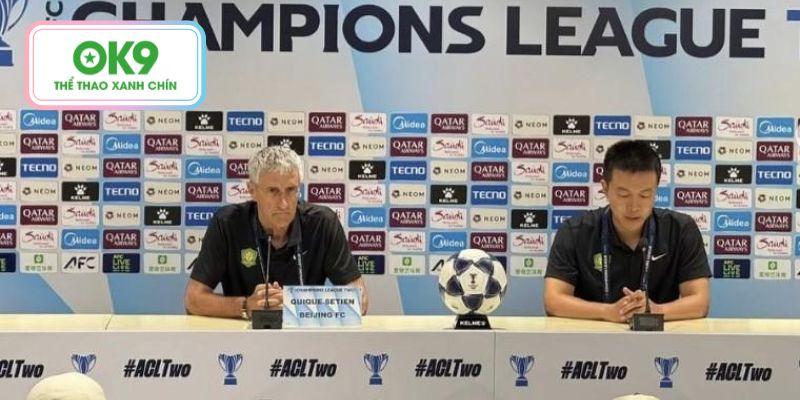 HLV Quique Setién đặt mục tiêu giành chiến thắng trong trận đấu này